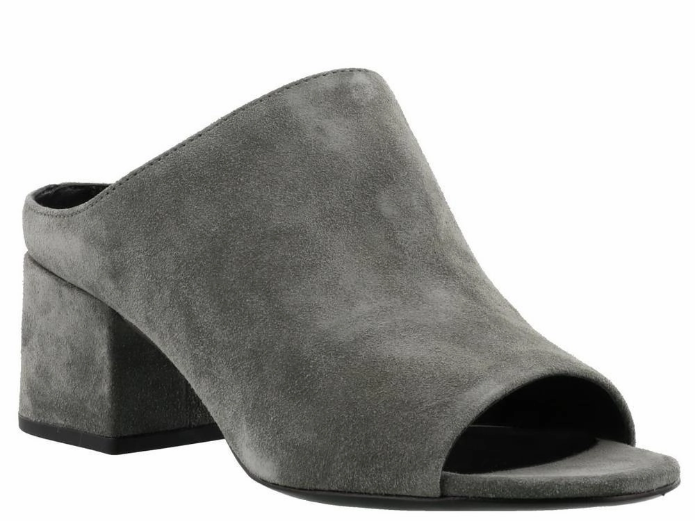 3.1 Phillip Lim Cube Suede Mules