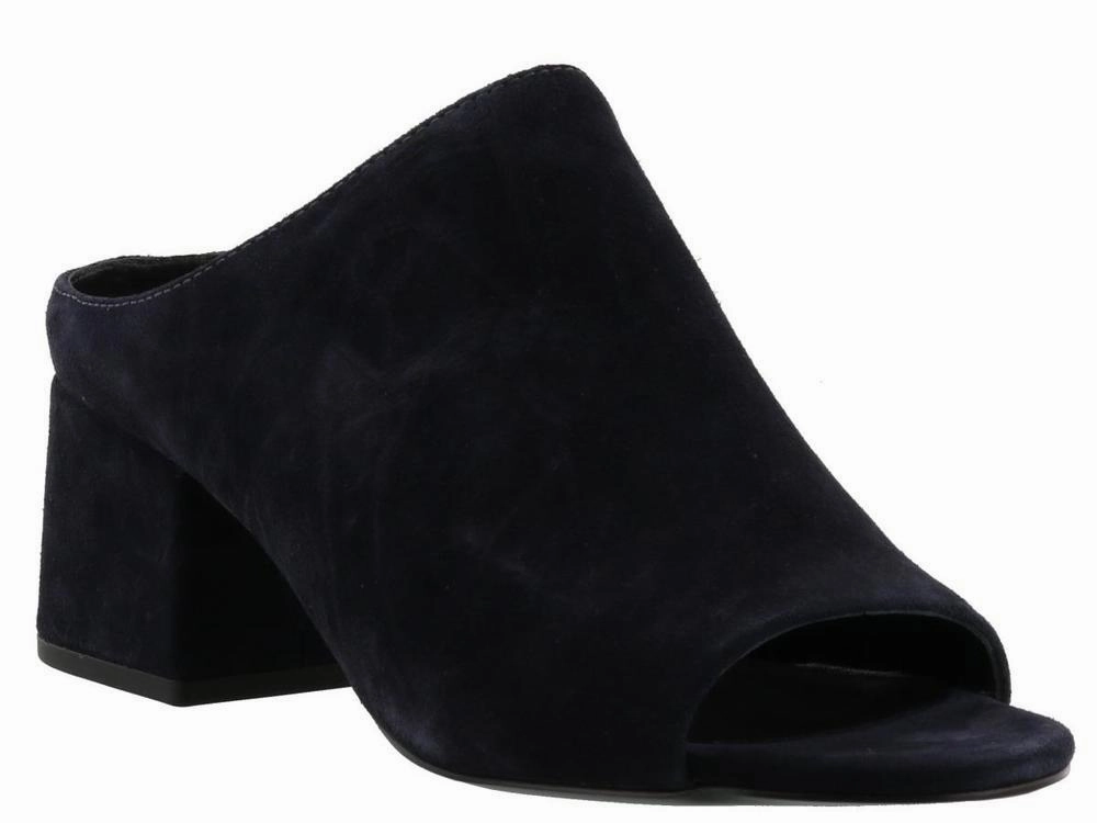 3.1 Phillip Lim Cube Suede Mules