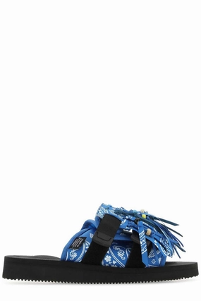 Alanui X Suicoke Fringed Open-Toe Sandals