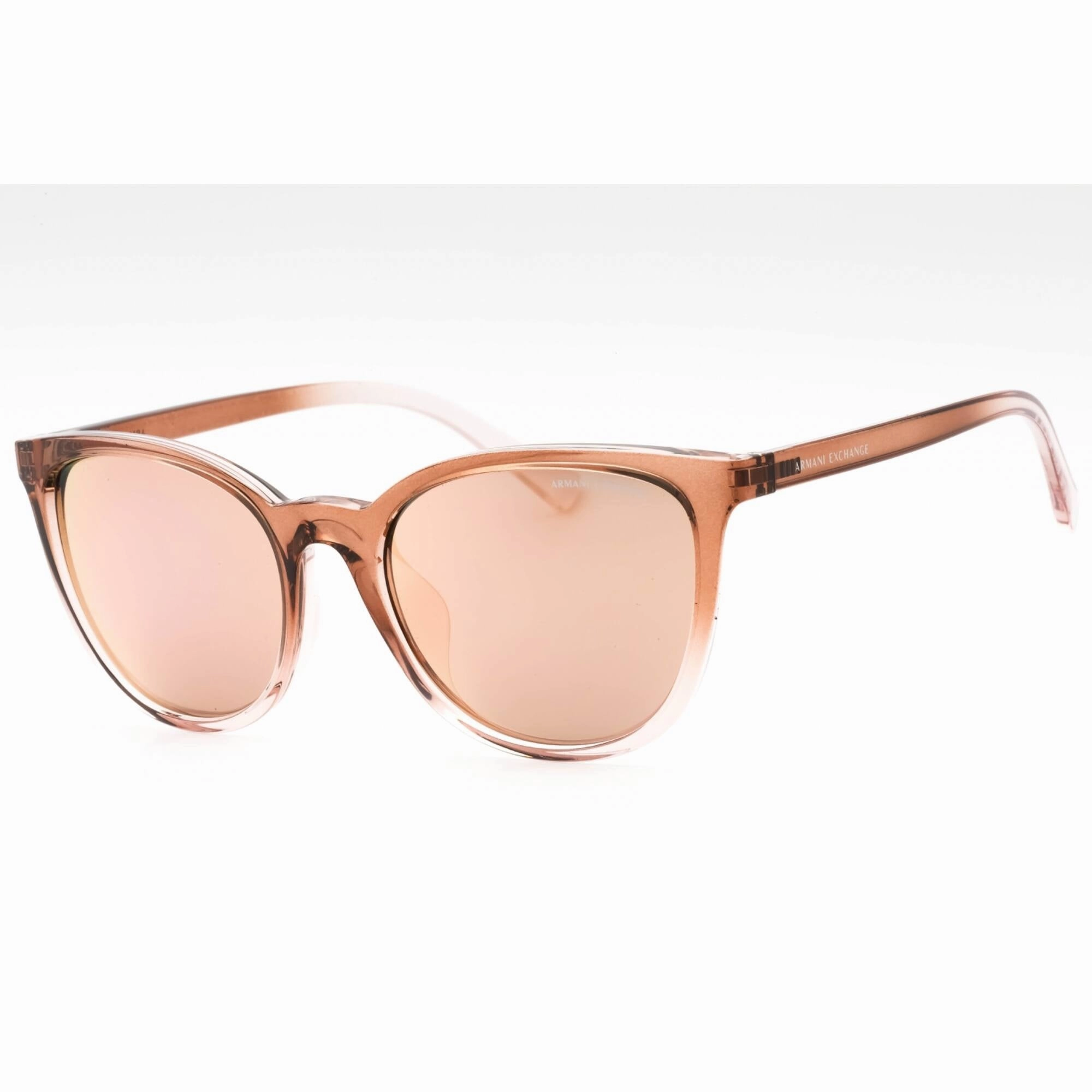 Armani Exchange Women's Sunglasses - Shiny Pink/Crystal Cat Eye | 0AX4077SF 82574Z