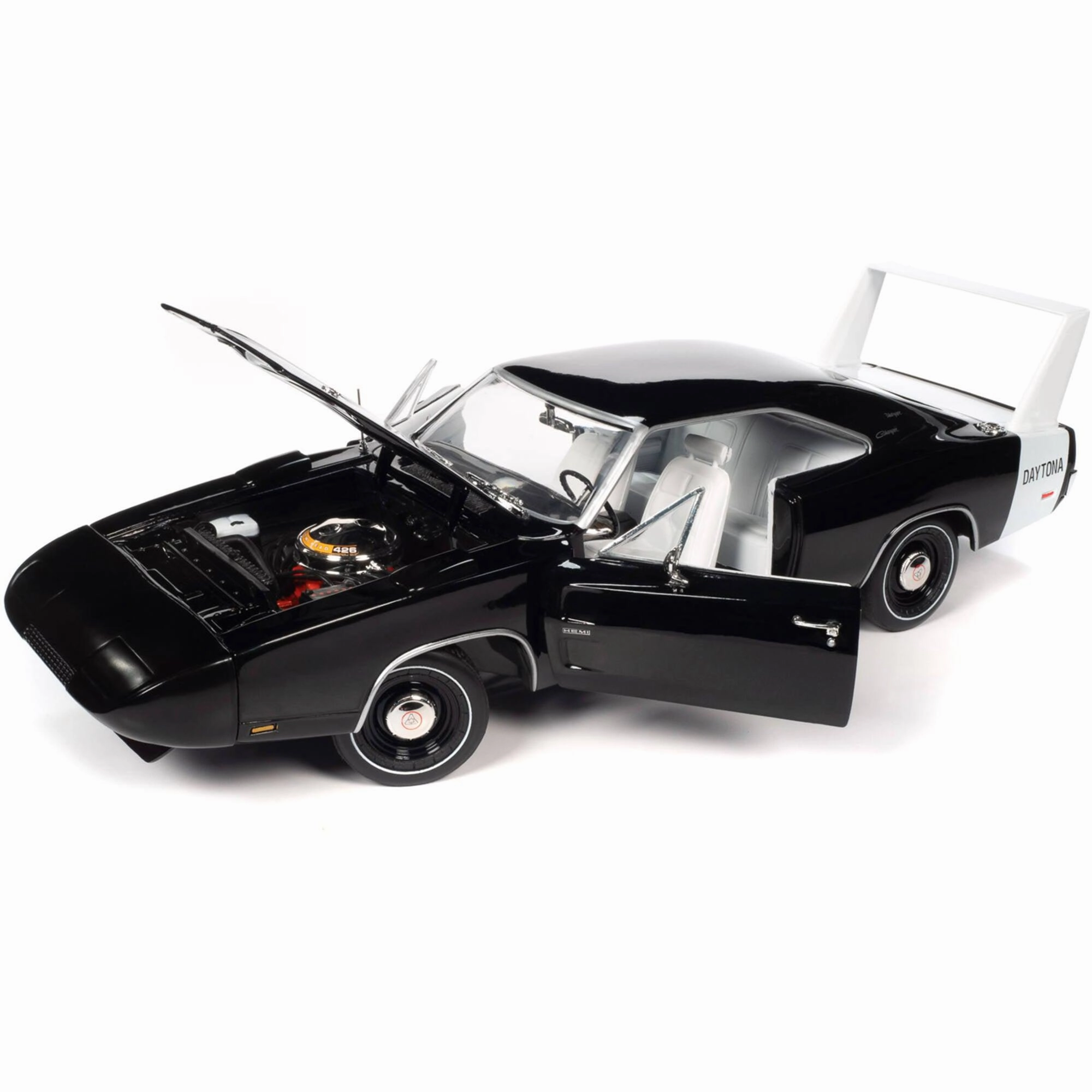 Auto World 1/18 Diecast Car - American Muscle Series 1969 Dodge Charger Daytona X9