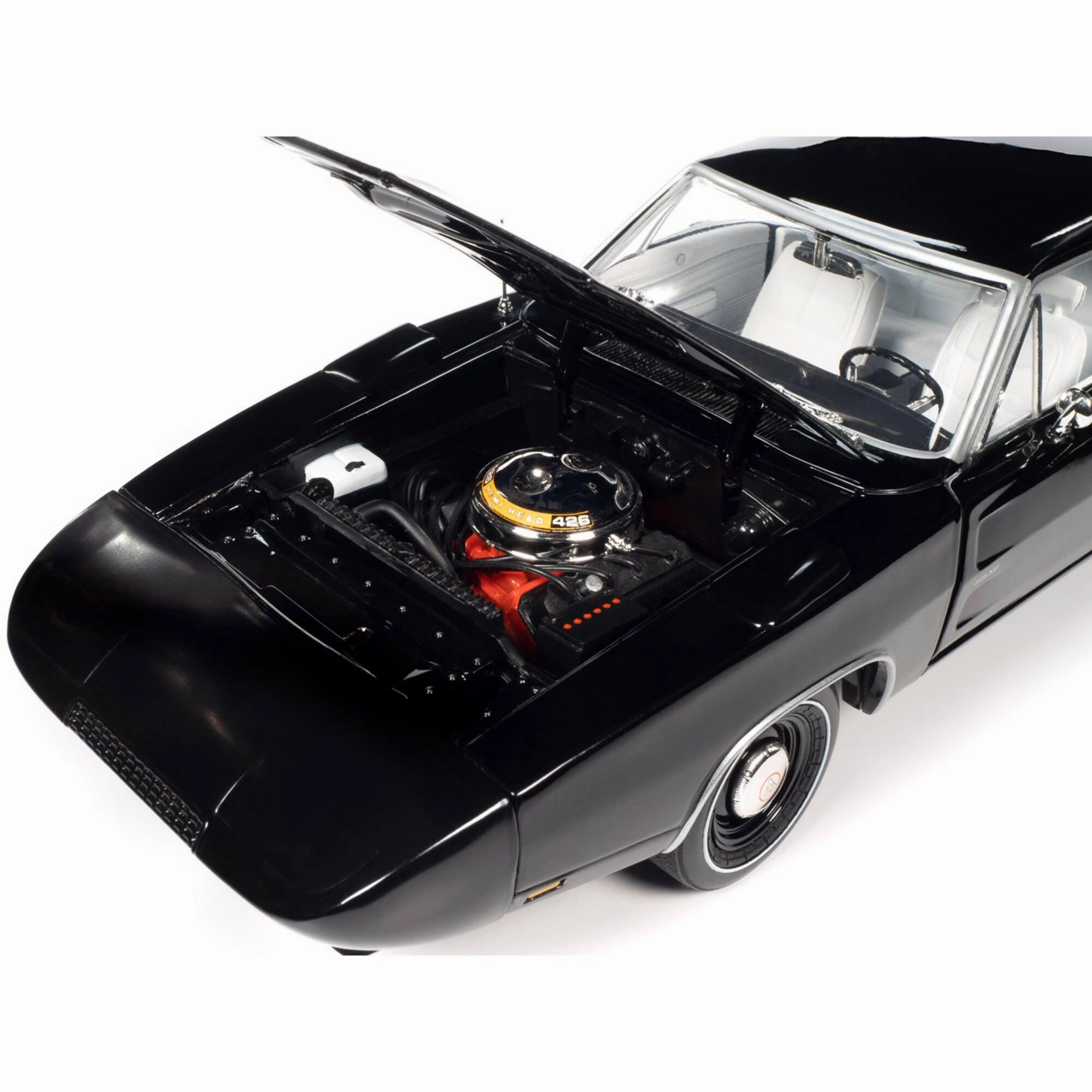 Auto World 1/18 Diecast Car - American Muscle Series 1969 Dodge Charger Daytona X9