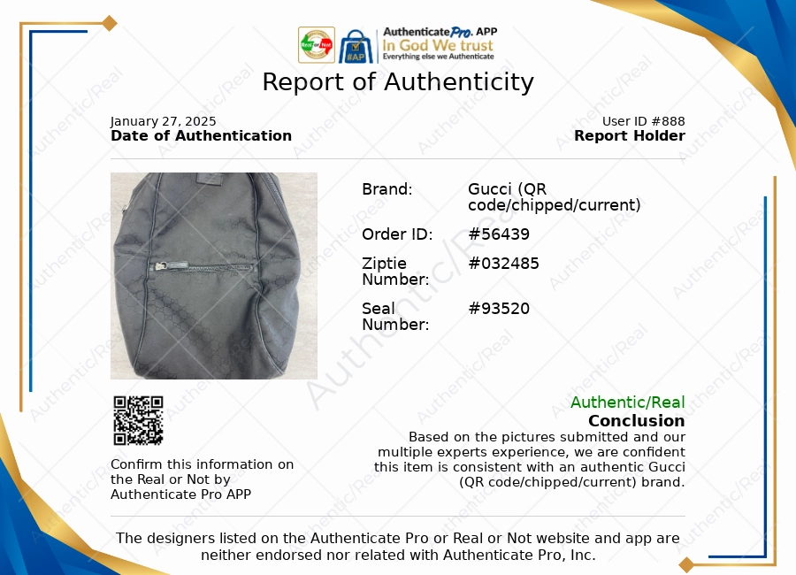 Backpack Luxury Designer By Gucci  Size: Large