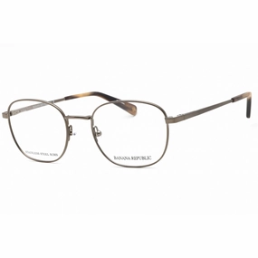 Banana Republic Men's Eyeglasses - Light Brown Metal Full Rim Frame | BR 117 0TUI 00