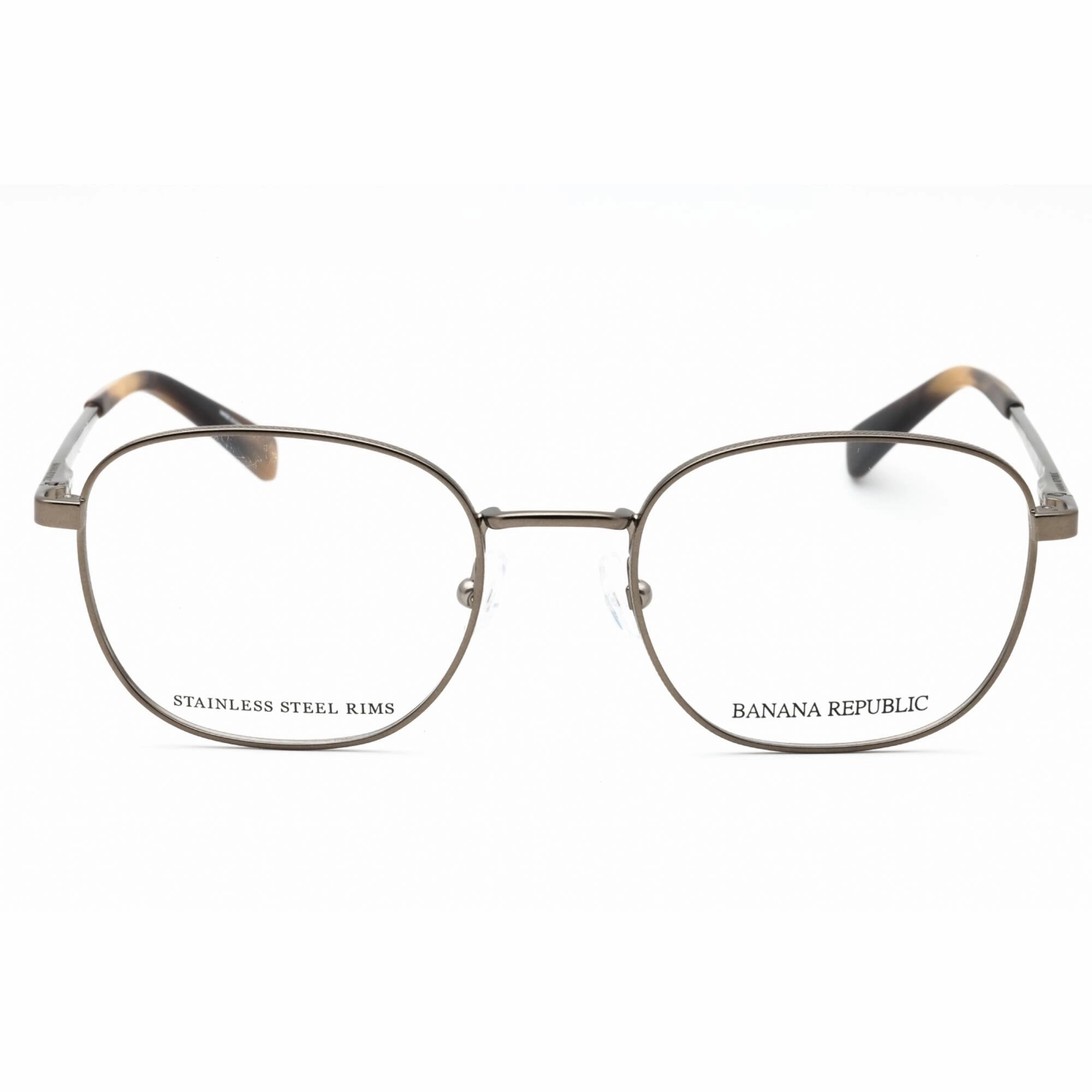 Banana Republic Men's Eyeglasses - Light Brown Metal Full Rim Frame | BR 117 0TUI 00