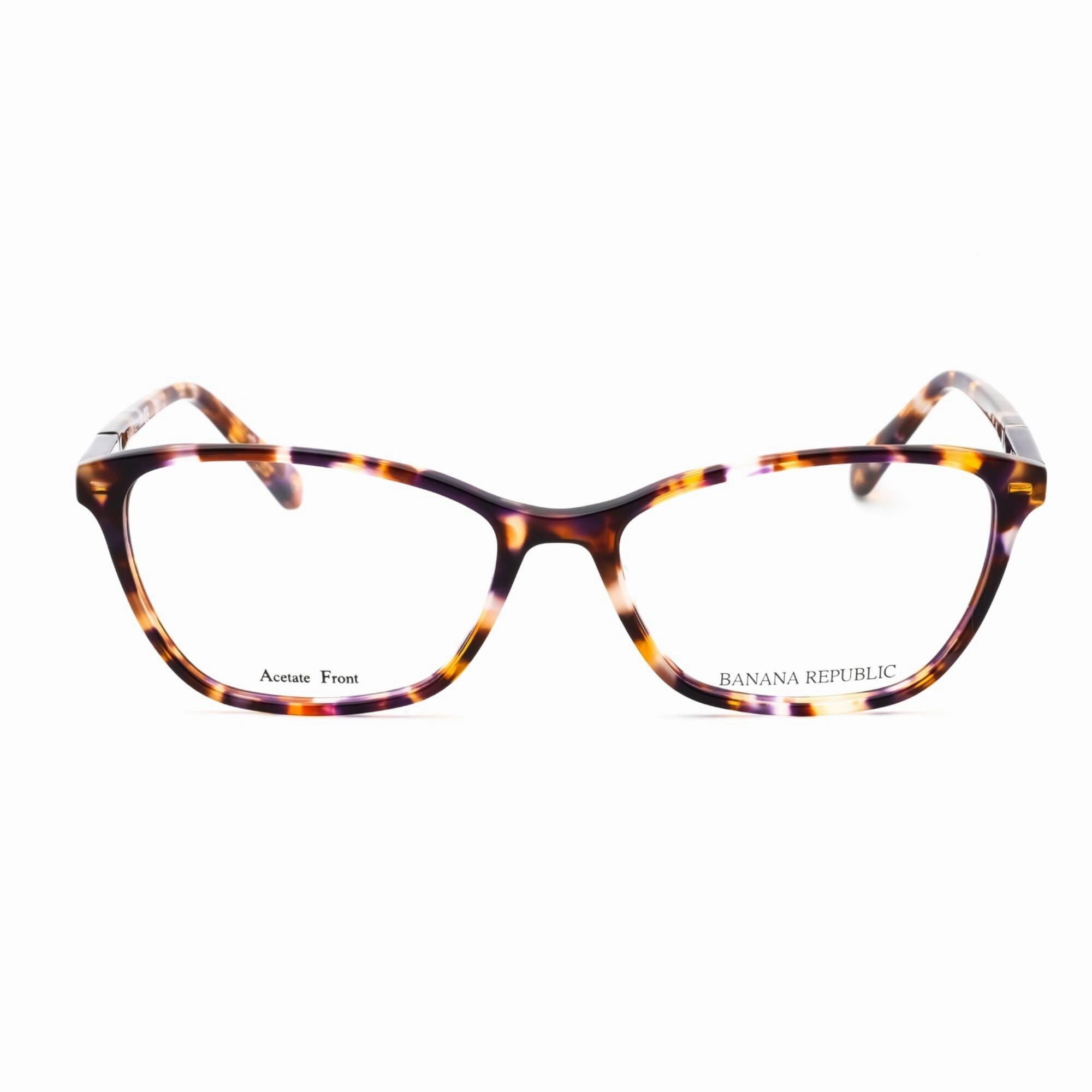 Banana Republic Women's Eyeglasses - 51mm Brown Violet Havana Frame | BREE 0DEX 00