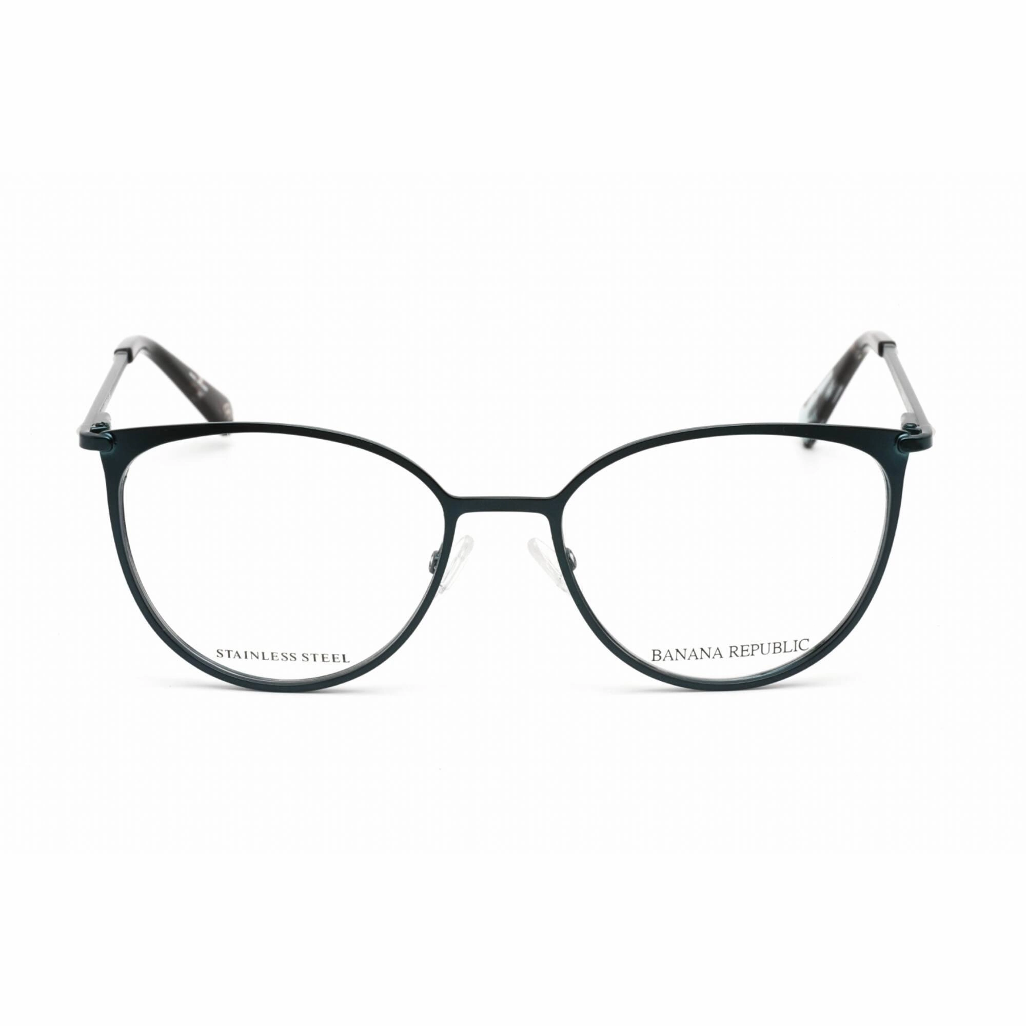 Banana Republic Women's Eyeglasses - Full Rim Teal Round Frame | GINNIFER 0ZI9 00