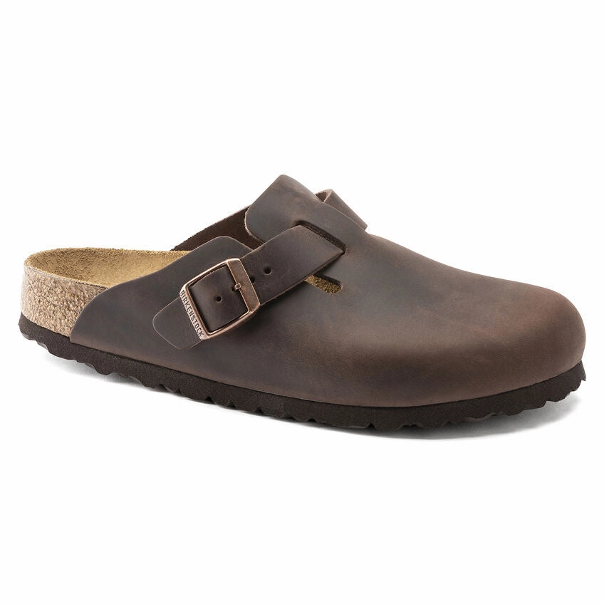Birkenstock Boston NU Oiled Habana R 860131