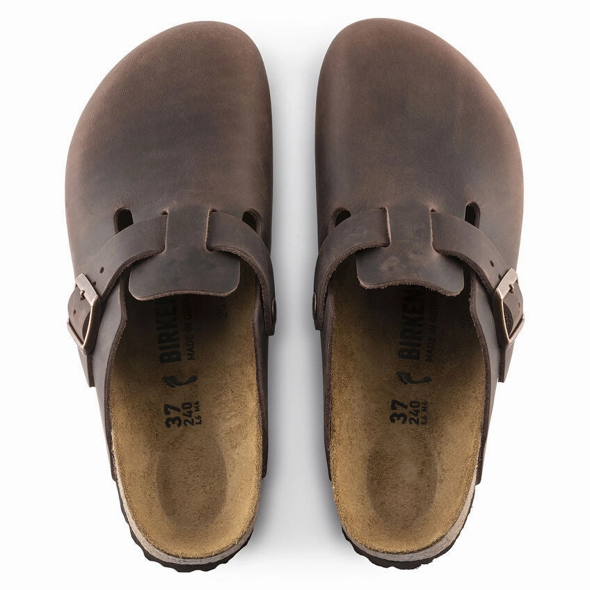 Birkenstock Boston NU Oiled Habana R 860131
