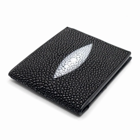 Black Stingray Wallet