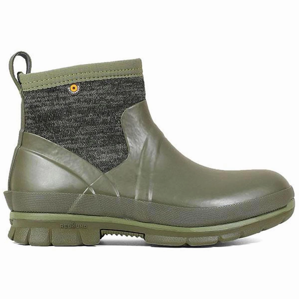 Bogs Women's Winter Boots - Crandall Low Waterproof, Olive Multi | 72420-302