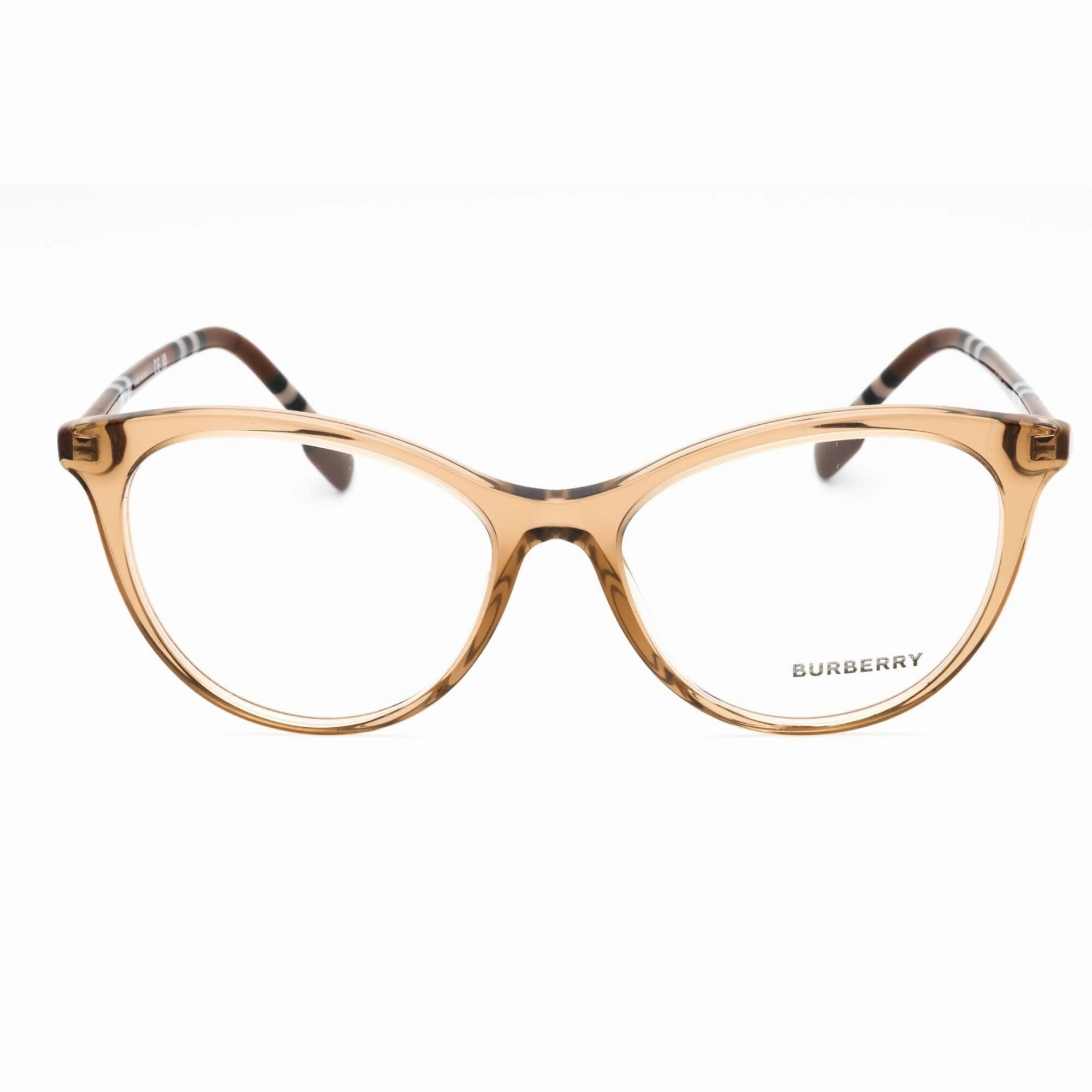 Burberry Women's Eyeglasses - Beige Plastic Cat Eye Full Rim Frame | 0BE2325 4010
