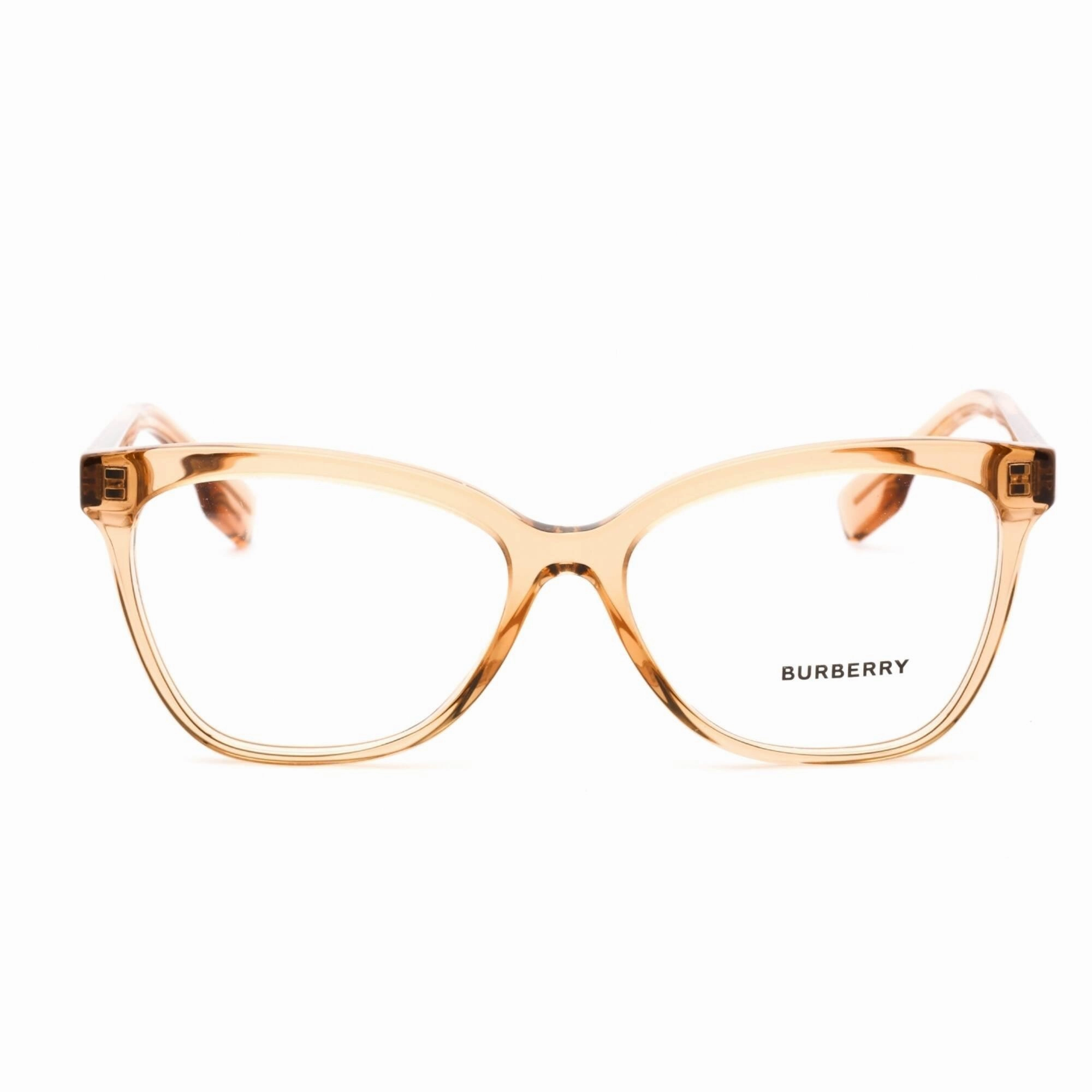 Burberry Women's Eyeglasses - Full Rim Cat Eye Brown Plastic Frame | 0BE2364 3779