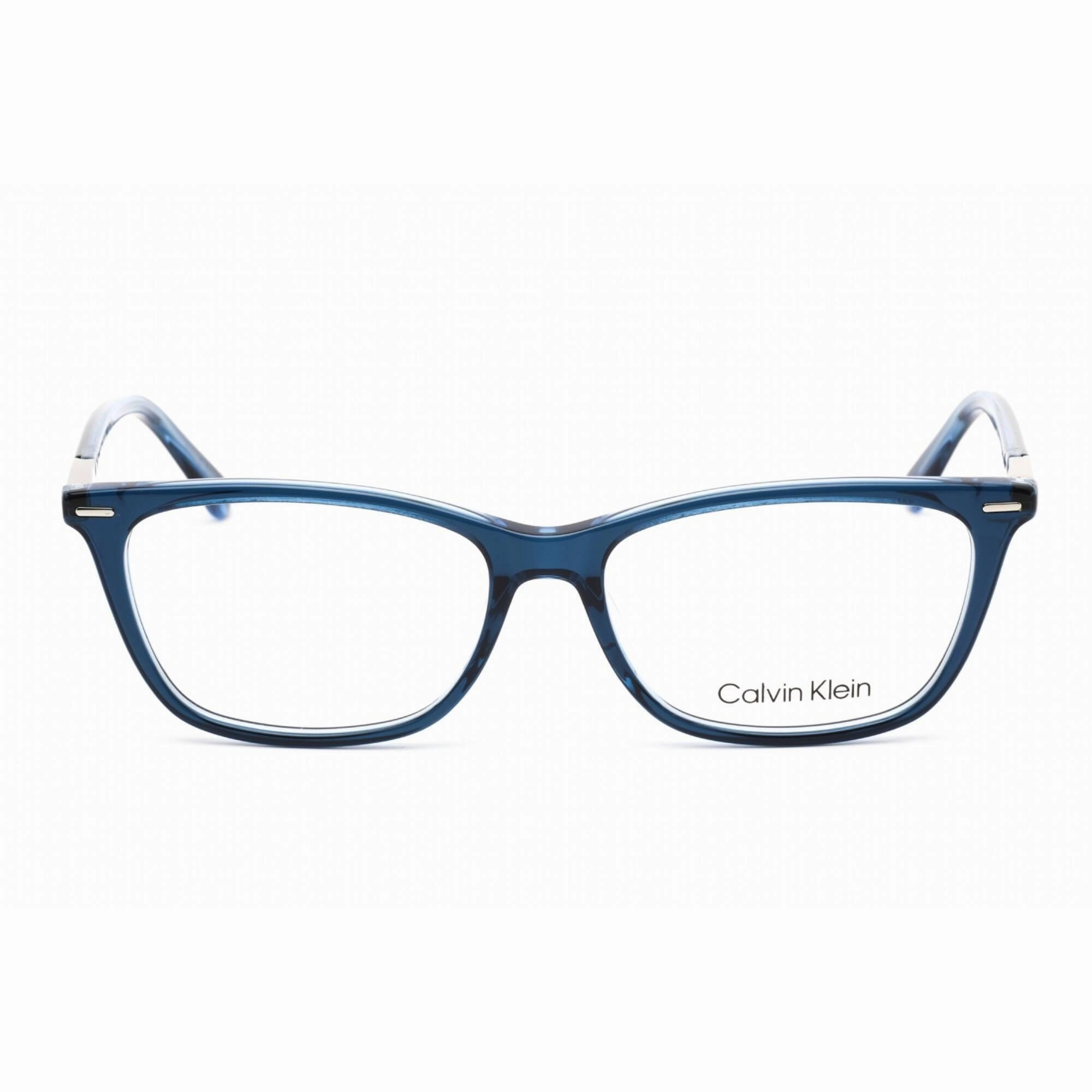 Calvin Klein Women's Eyeglasses - Blue Plastic Rectangular Shape Frame | CK22506 438