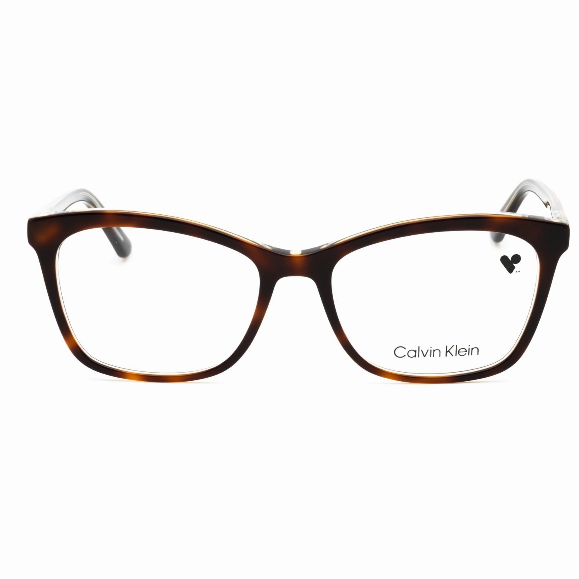 Calvin Klein Women's Eyeglasses - Soft Tortoise/Light Blue Cat Eye Frame | CK19529 251