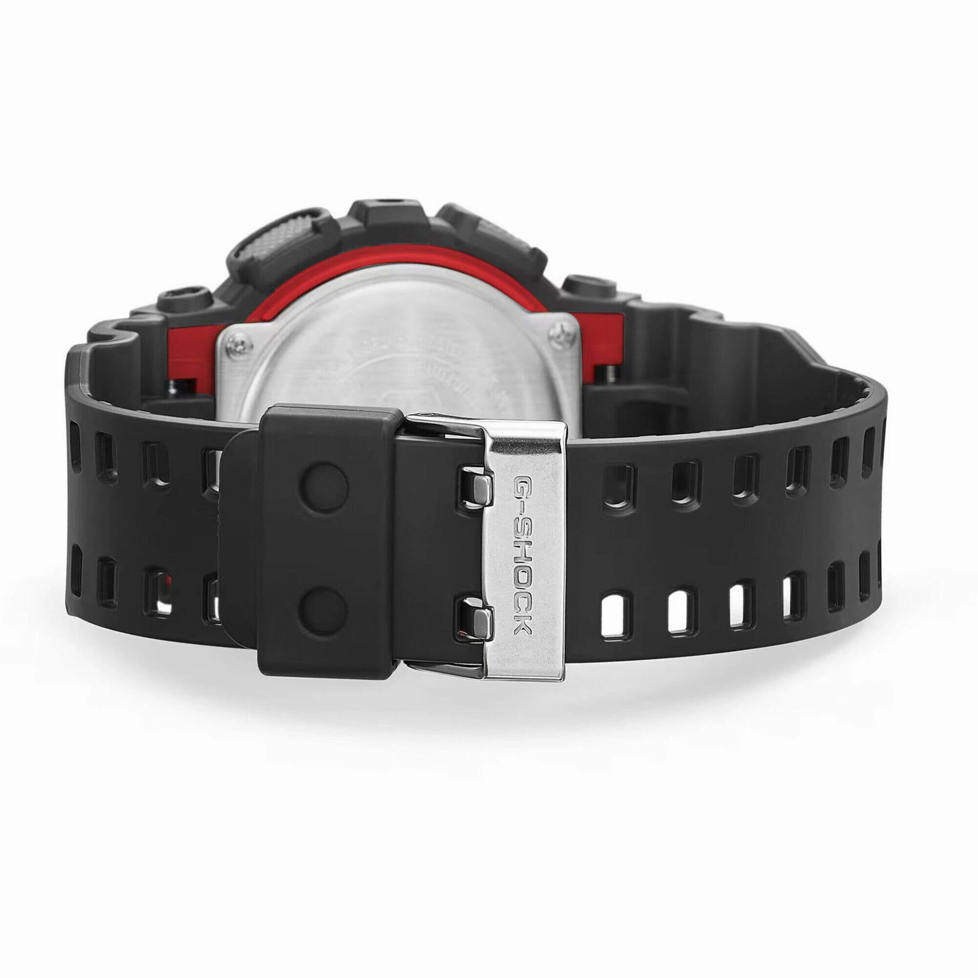 Casio Men's Watch - G-Shock World Time Black and Grey Ana-Digi Dial Strap | GA110RL-1A