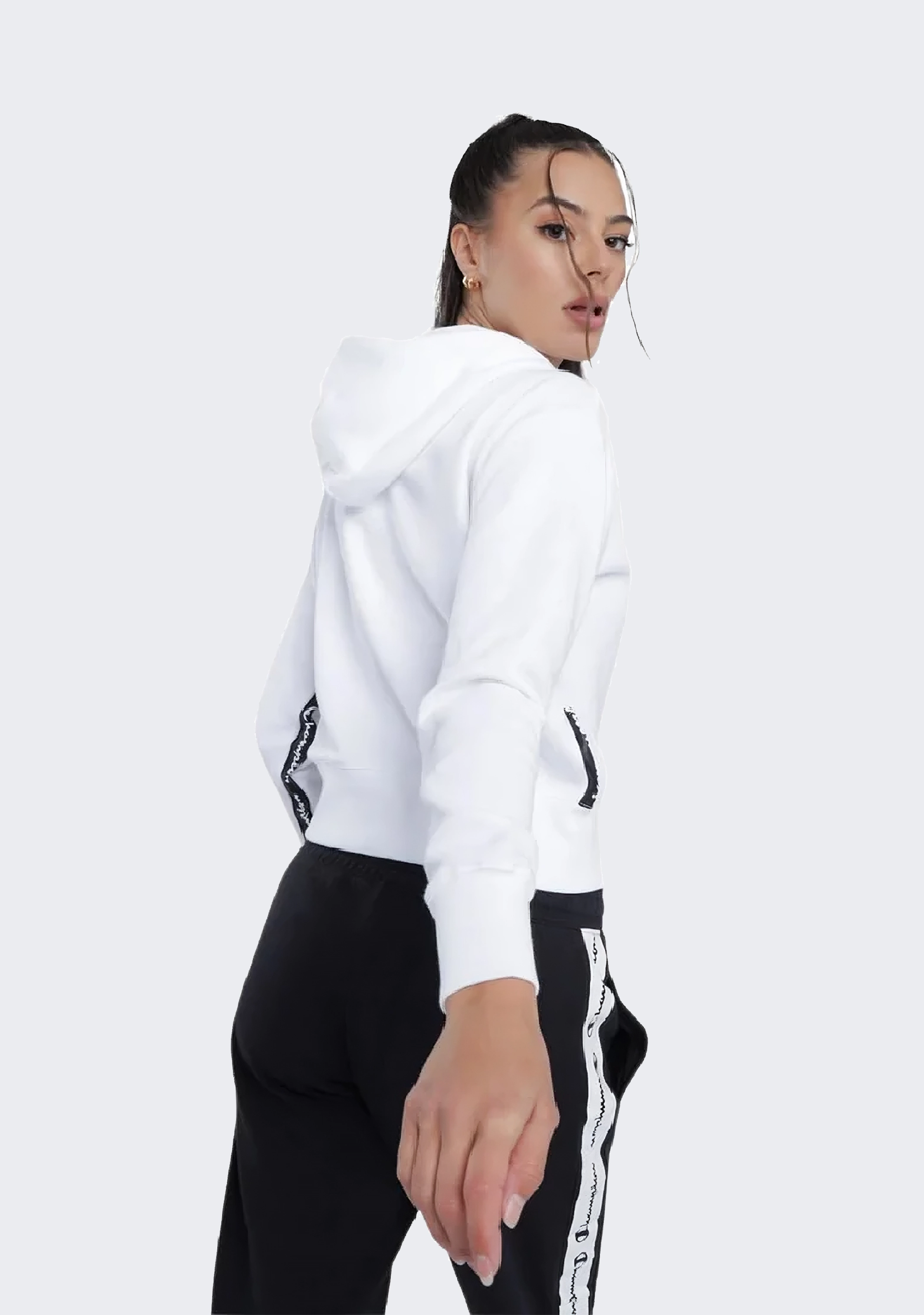 Champion Womens EU Rochester Tape Hoodie