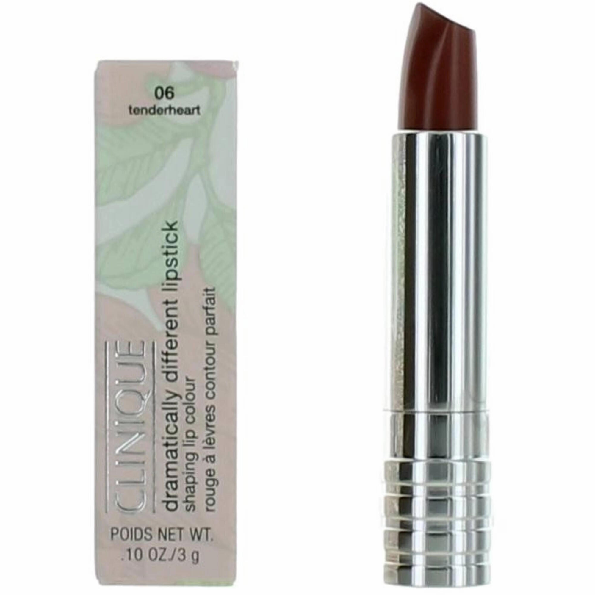 Clinique Women's Shaping Lip Colour - Dramatically Different 06 Tenderheart, 0.1oz