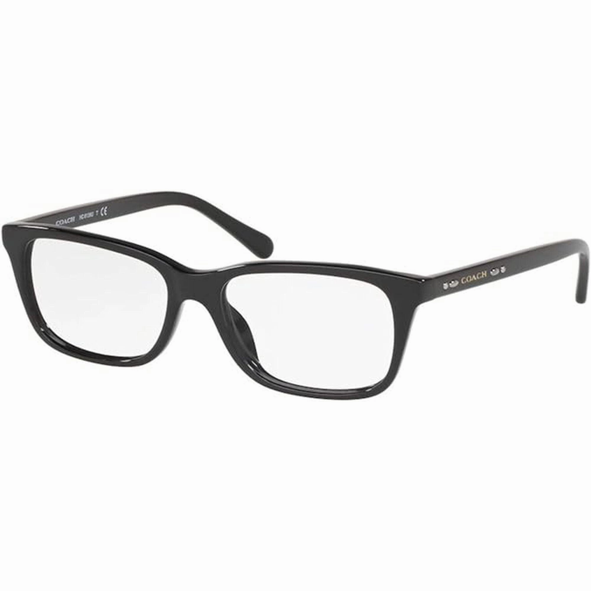 Coach Women's Eyeglasses - Black Plastic Rectangular Frame | COACH 0HC6136U 5002