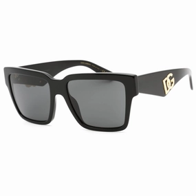 Dolce & Gabbana Women's Sunglasses - Full Rim Black Plastic Square | 0DG4436 501/87
