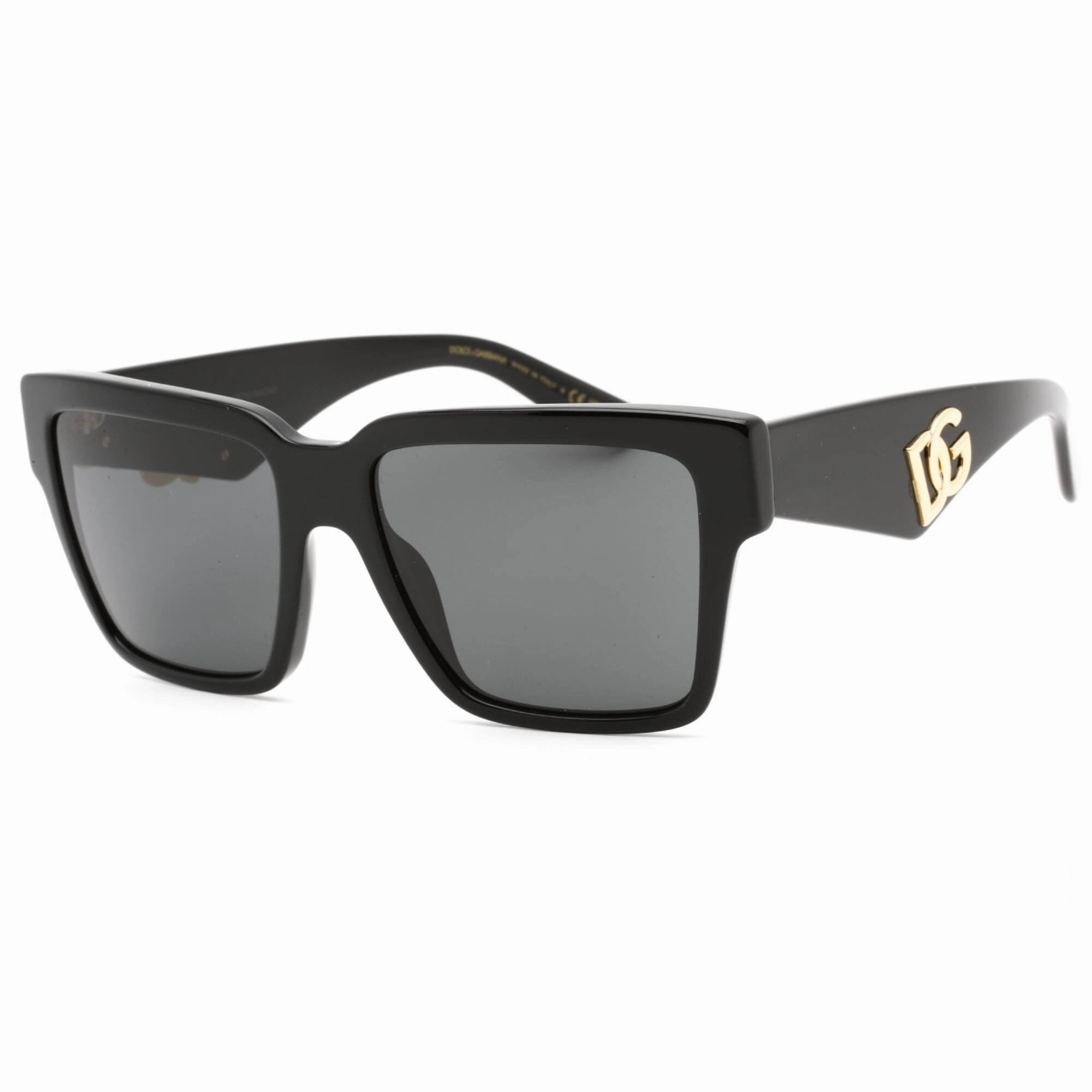 Dolce & Gabbana Women's Sunglasses - Full Rim Black Plastic Square | 0DG4436 501/87