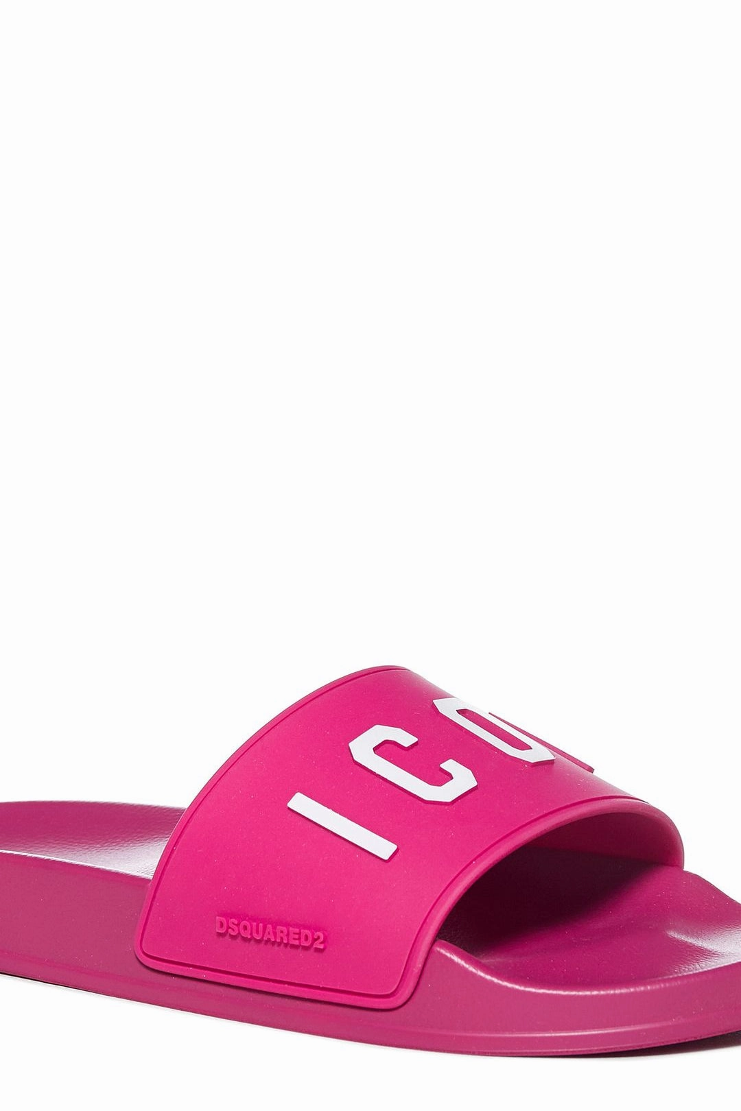 Dsquared2 Logo Detailed Open Toe Slides