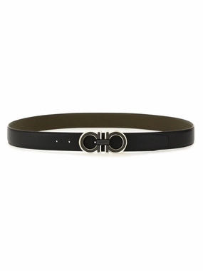 Dual-Tone Calfskin Belt