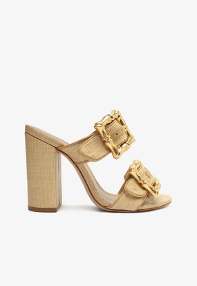 Enola Natural  Leather Sandal