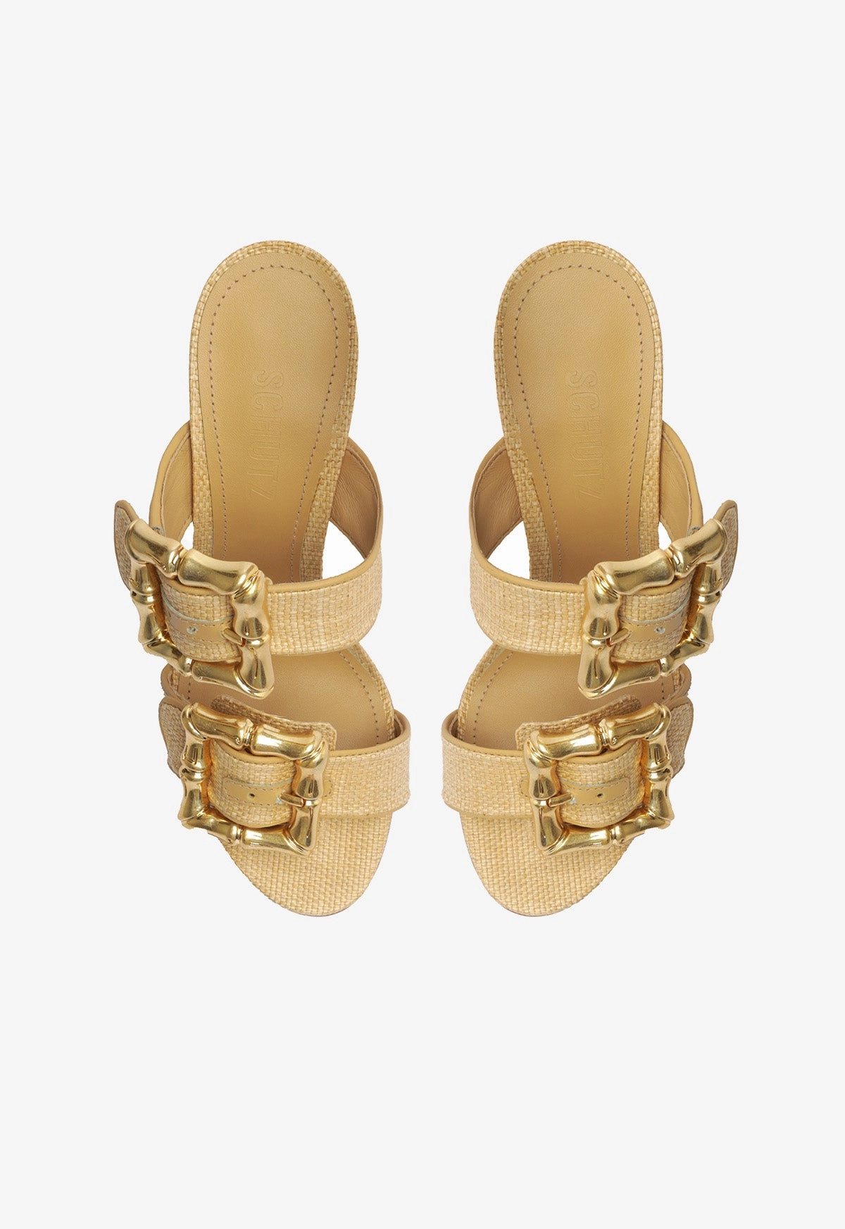 Enola Natural  Leather Sandal