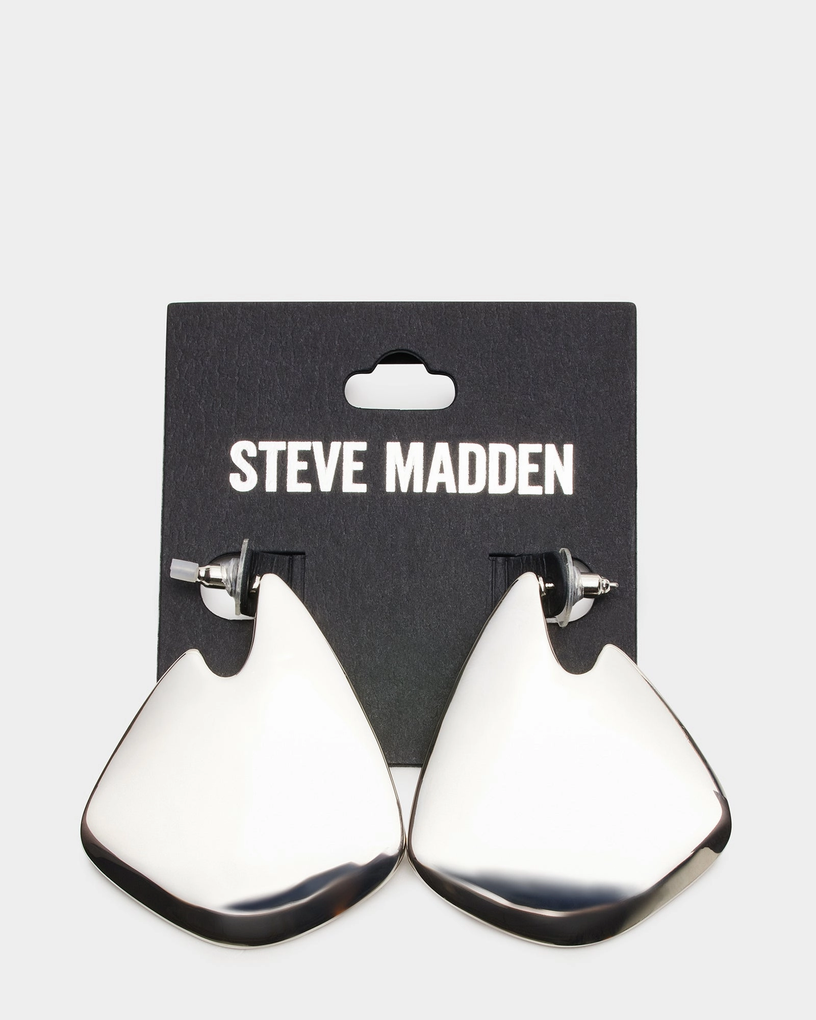 GEOMETRIC EARRINGS SILVER