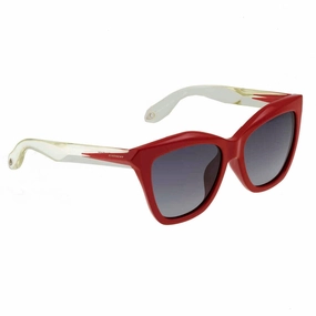 Givenchy Women's Sunglasses - Red White Clear Frame | GIVENCHY GV7022/F/S PU4/HD