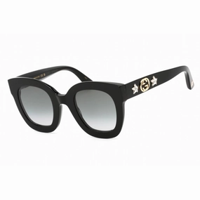 Gucci Women's Sunglasses - Black Acetate Cat Eye Full Rim Frame | GG0208S 001