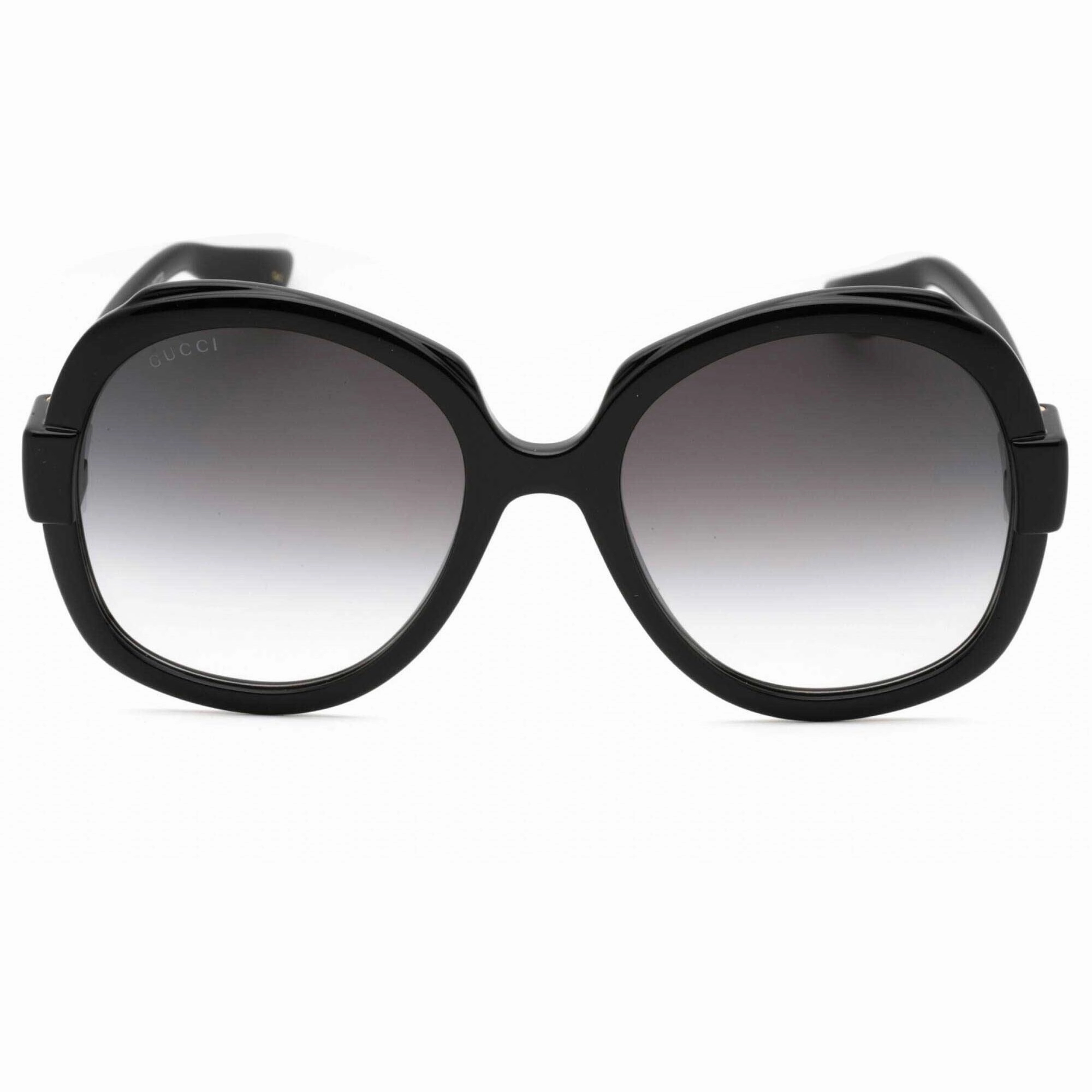 Gucci Women's Sunglasses - Black Oversized Full Rim Plastic Frame | GG1432S 001
