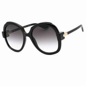 Gucci Women's Sunglasses - Black Oversized Full Rim Plastic Frame | GG1432S 001