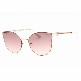 Guess Factory Women's Sunglasses - Cat Eye Frame Gradient Bordeaux Lens | GF6092 32T