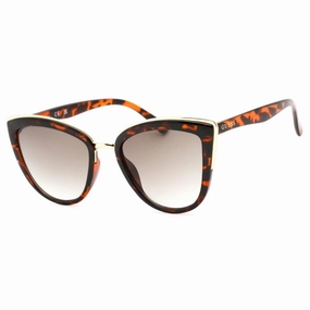Guess Factory Women's Sunglasses - Dark Havana Frame Gradient Brown Lens | GF0313 52F