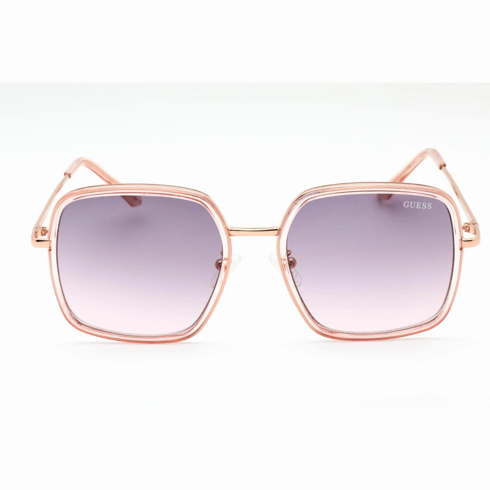 Guess Factory Women's Sunglasses - Metal Frame Gradient Bordeaux Lens | GF0389 28T