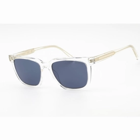 Guess Women's Sunglasses - Blue Lens Crystal Square Shape Plastic Frame | GU00050 26V