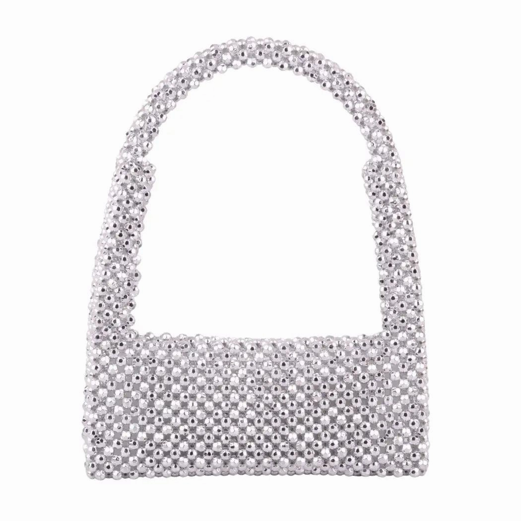 Hand-Sewn Beaded Satchel