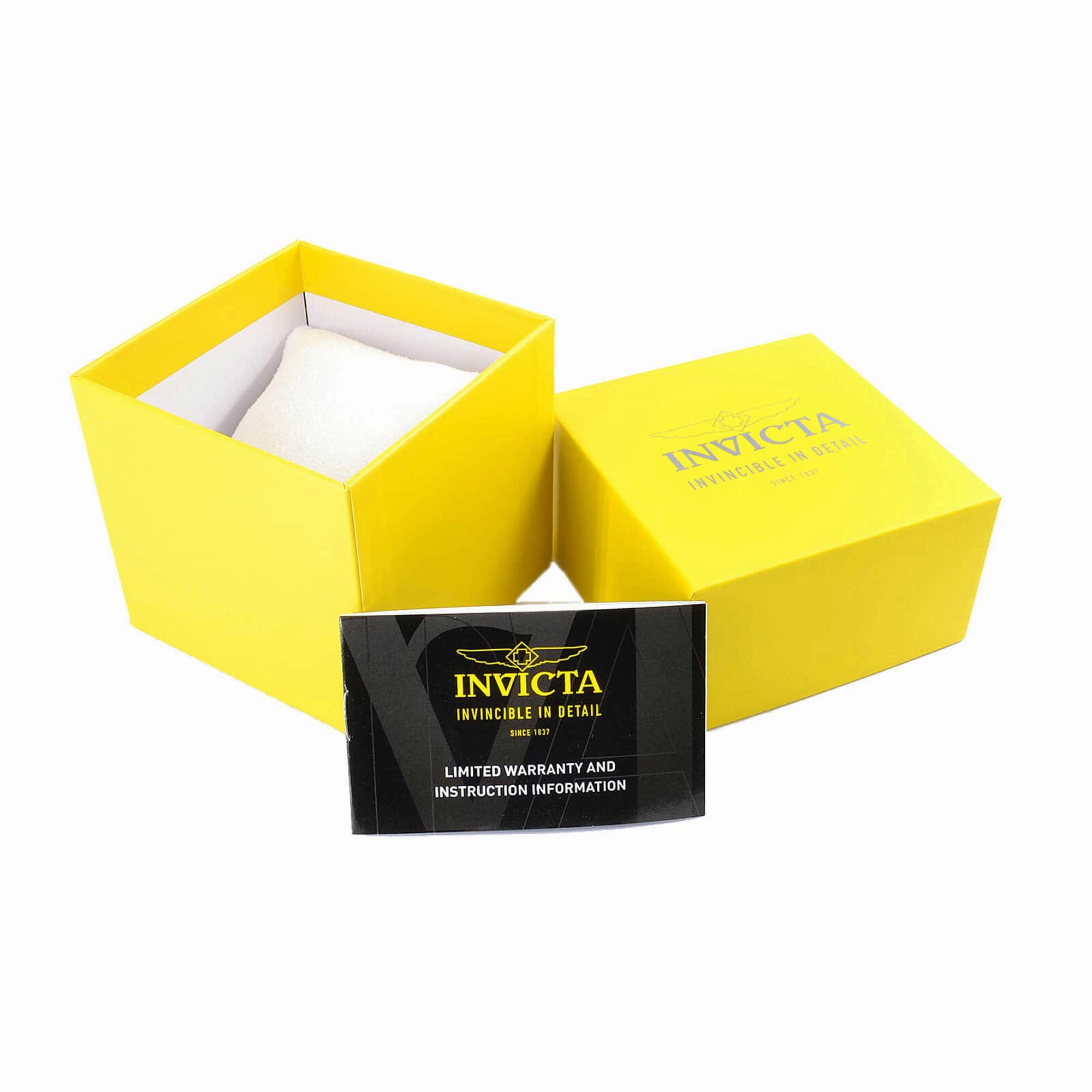 Invicta Men's Dive Watch - Pro Diver Automatic Black Dial Yellow Gold Bracelet | 47967