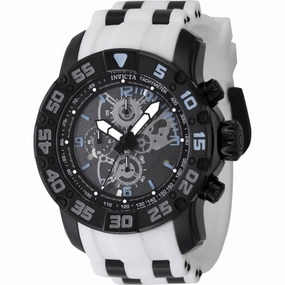 Invicta Men's Watch - Invicta Racing Chronograph White and Black Strap | 48064