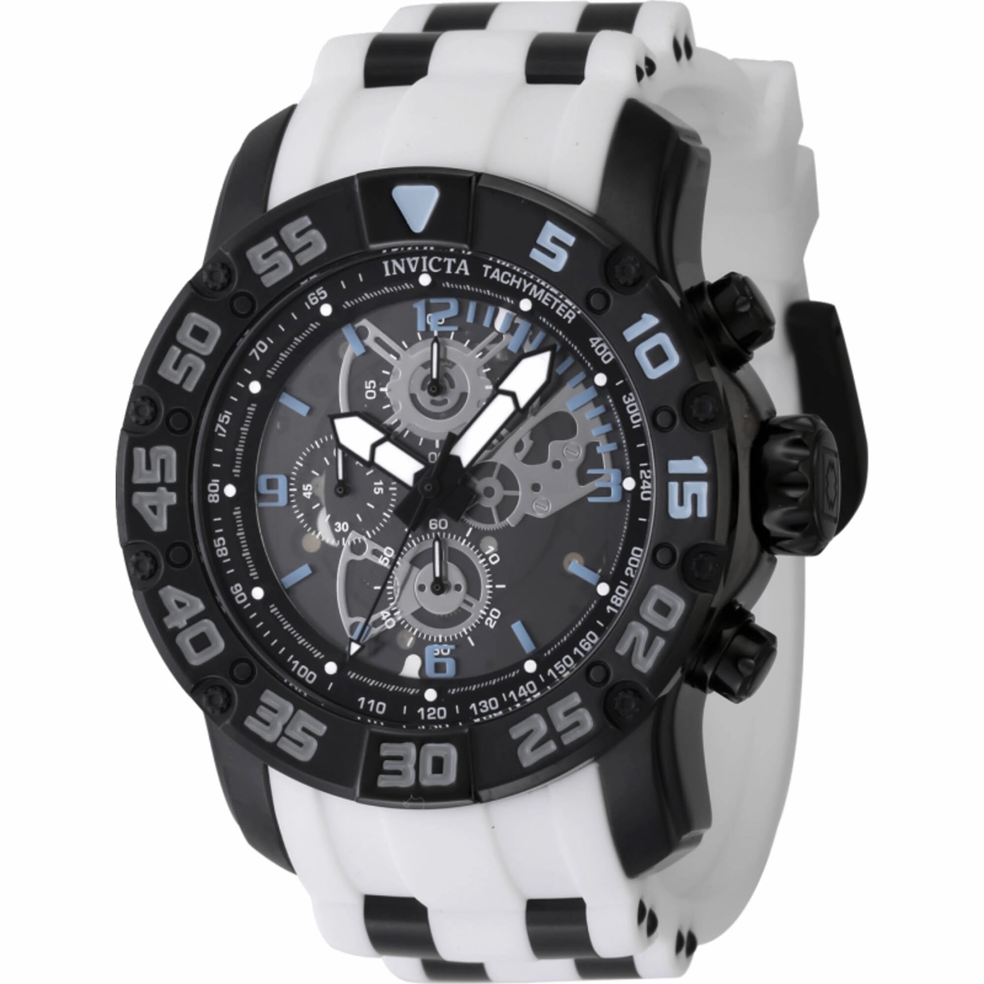 Invicta Men's Watch - Invicta Racing Chronograph White and Black Strap | 48064