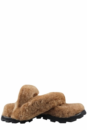 Jil Sander Platform Open-Toe Sandals