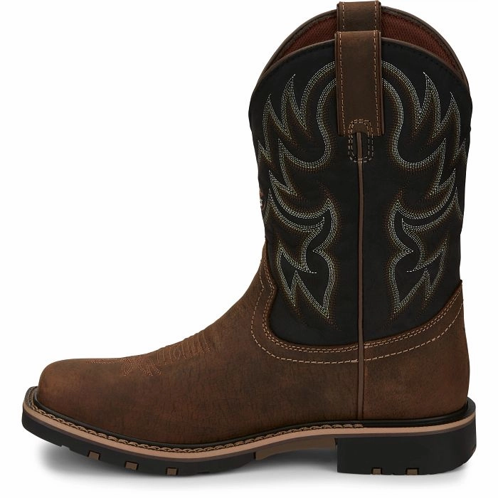 Justin Boots GR9062 George Strait Fireman Mens Cowboy Boots