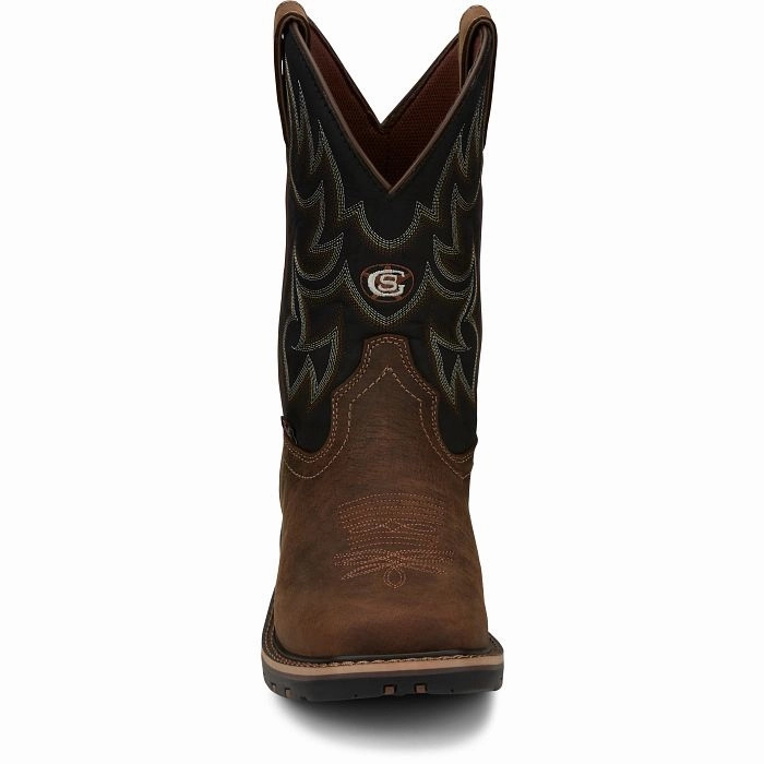Justin Boots GR9062 George Strait Fireman Mens Cowboy Boots