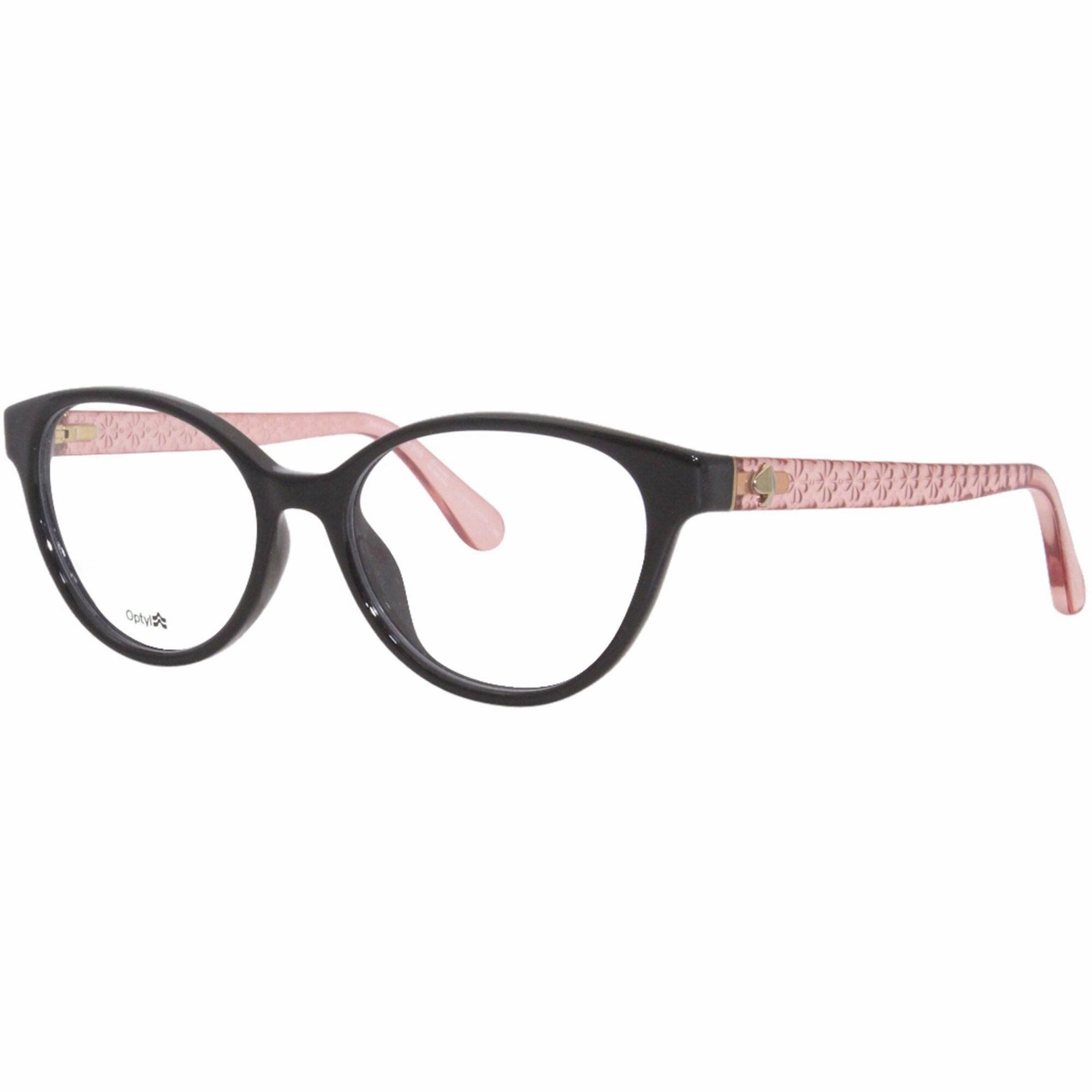 Kate Spade Women's Eyeglasses - Black Full Rim Cat Eye Frame | KATE SPADE LILIANA 807