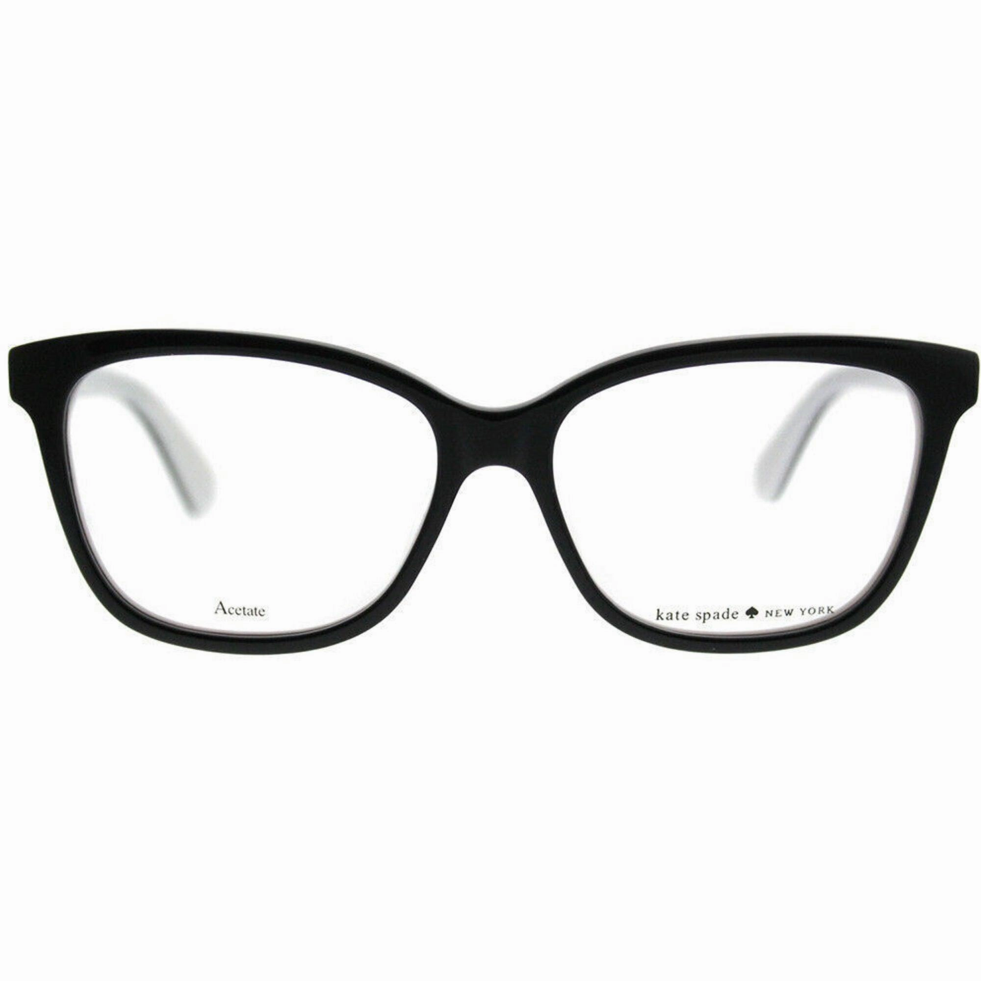 Kate Spade Women's Eyeglasses - Black Ivory Plastic Frame | KATE SPADE JORJA 09HT