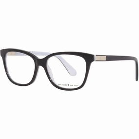 Kate Spade Women's Eyeglasses - Black Ivory Plastic Frame | KATE SPADE JORJA 09HT