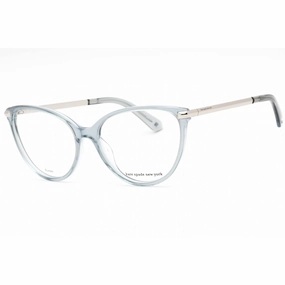 Kate Spade Women's Eyeglasses - Blue Cat Eye Frame Clear Demo Lens | LAVAL 0PJP 00