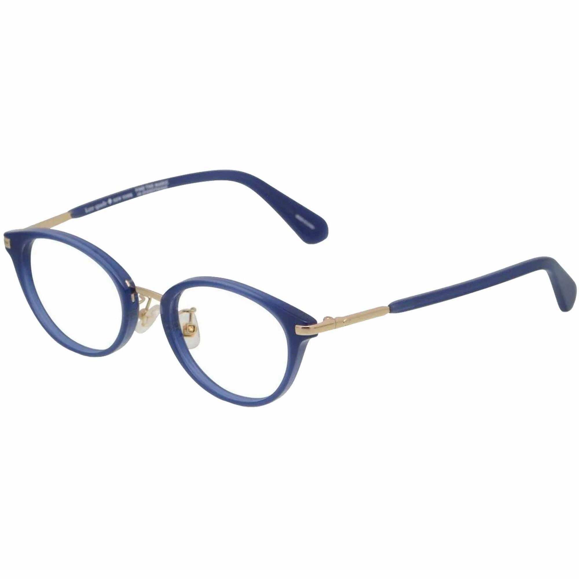 Kate Spade Women's Eyeglasses - Blue Plastic Round Frame | KATE SPADE KIYANA/F 0PJP